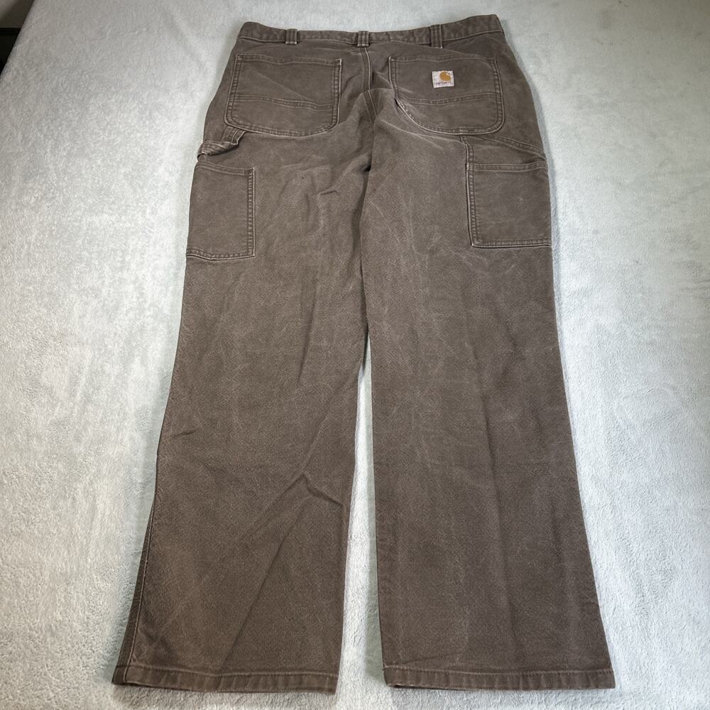 Y2K 2000s Carhartt Double Knee Beyond Baggy Jeans 33x30 Hamilton Wide Loose 3334 - Picture 2 of 16